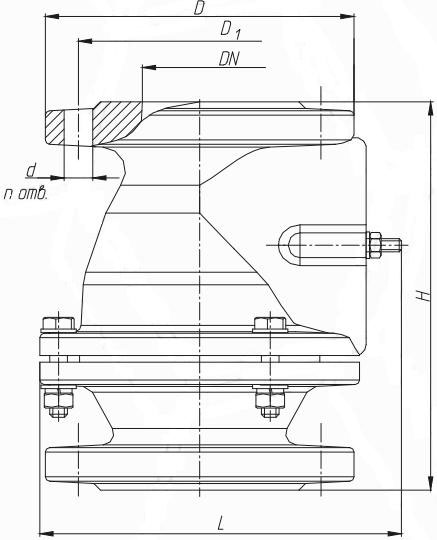 Outline drawing of breathing enclosed valve