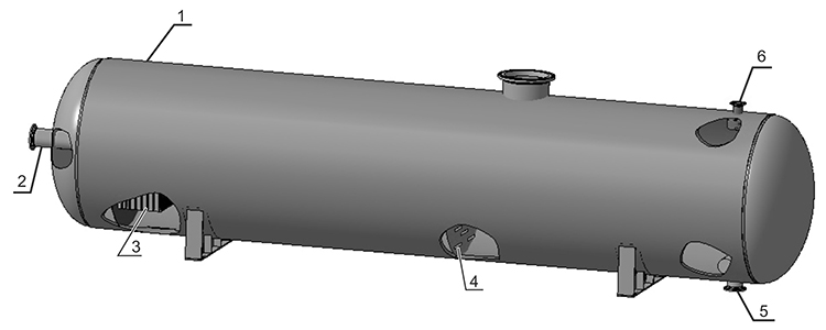 Gas separator SGG scheme