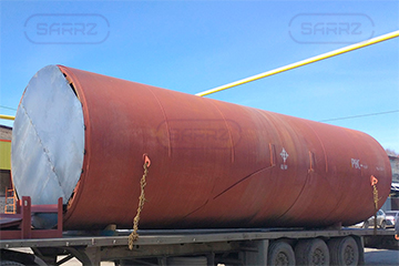 Vertical tank 150 m3 for waste water