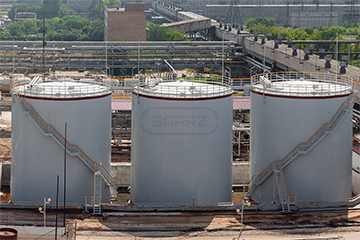 Storage tank farm constructed by SARRZ in Togliatti