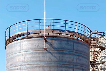 Three vertical tanks manufacture and erection in the Ulyanovsk Region