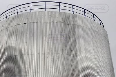 Hot water storage tank renewal in Novodvinsk