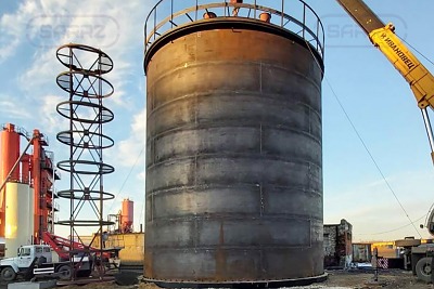 Bitumen vertical tank supply to the Nizhni Novgorod Region