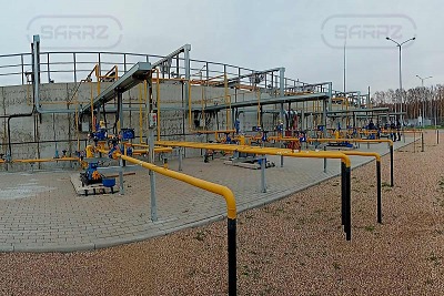 LPG tank farm construction in Noginsk