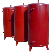 Surge tanks for fluids storage and issuing